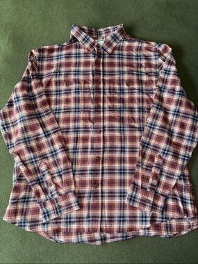 Old Navy Men's Plaid Button-Down Shirt XXL